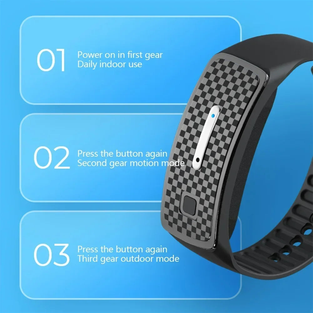 UltraSonic Lymph Drainage Slim Fit Wristband Weight Loss Bracelet Weight Loss Bracelet Magnetic Therapy Burning Fat Health Watch