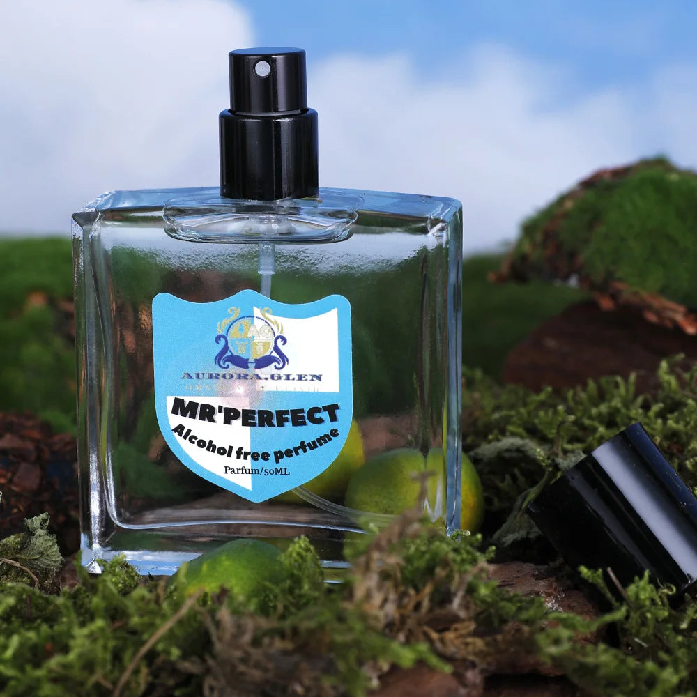 Men's Original Alcohol-Free Perfume Long Lasting Woody Notes Cedar Musk Amber Intense EDP Summer Deodorant Clothes Fragrance