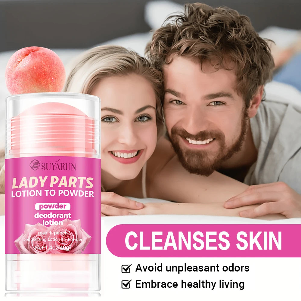 SUYARUN Ladies Deodorant Anti-Sweat Moisturizing Refreshing Long-Lasting Comfort Fragrance Body Care Product.
