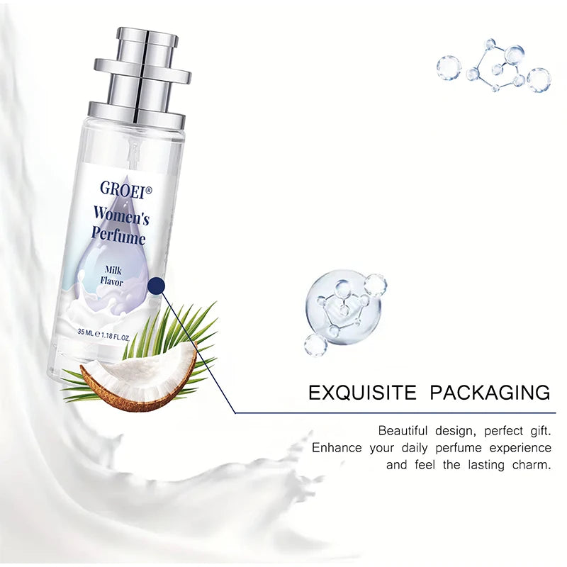Women Pagoda Perfume Lasting Light Fragrance Fresh Floral Fruity Body Perfume Spray Natural Charm Couple Date Essential Perfume