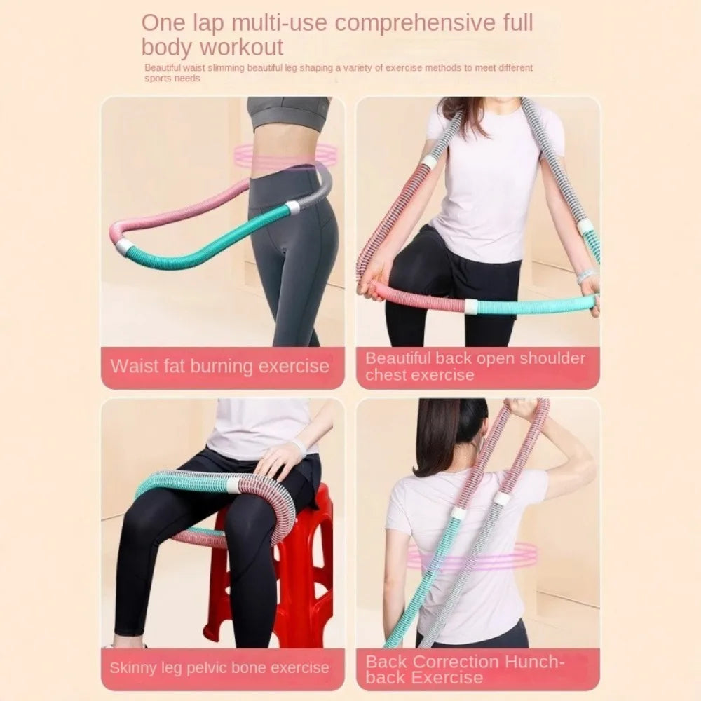 without Harming Waist Sports Hoop Waist Trainer Slimming Belly Burn Fat Weight Loss Circle Adjustable Body Abdominal Thin