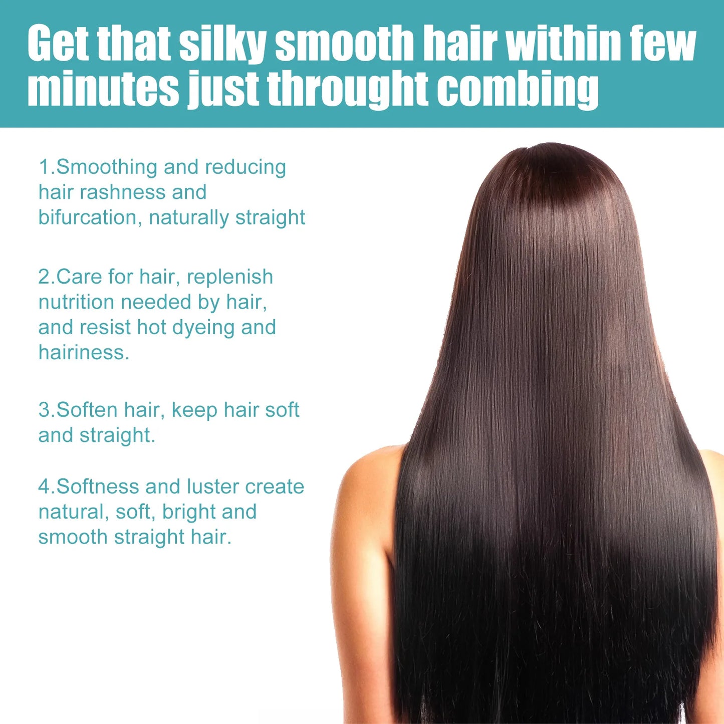 Keratin Hair Straightening Cream Hair Repair Conditioner Reduce Frizzy and Dry Hair Care Set Hair Salon Protein Correction Cream