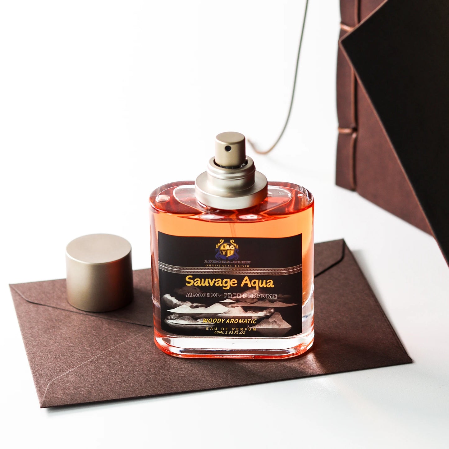 Men's Eau de Parfume 50ml Alcohol-Free Woody Fresh Long Lasting Fragrance Oil Cologne Gift Set for Him Vegan & Hypoallergenic