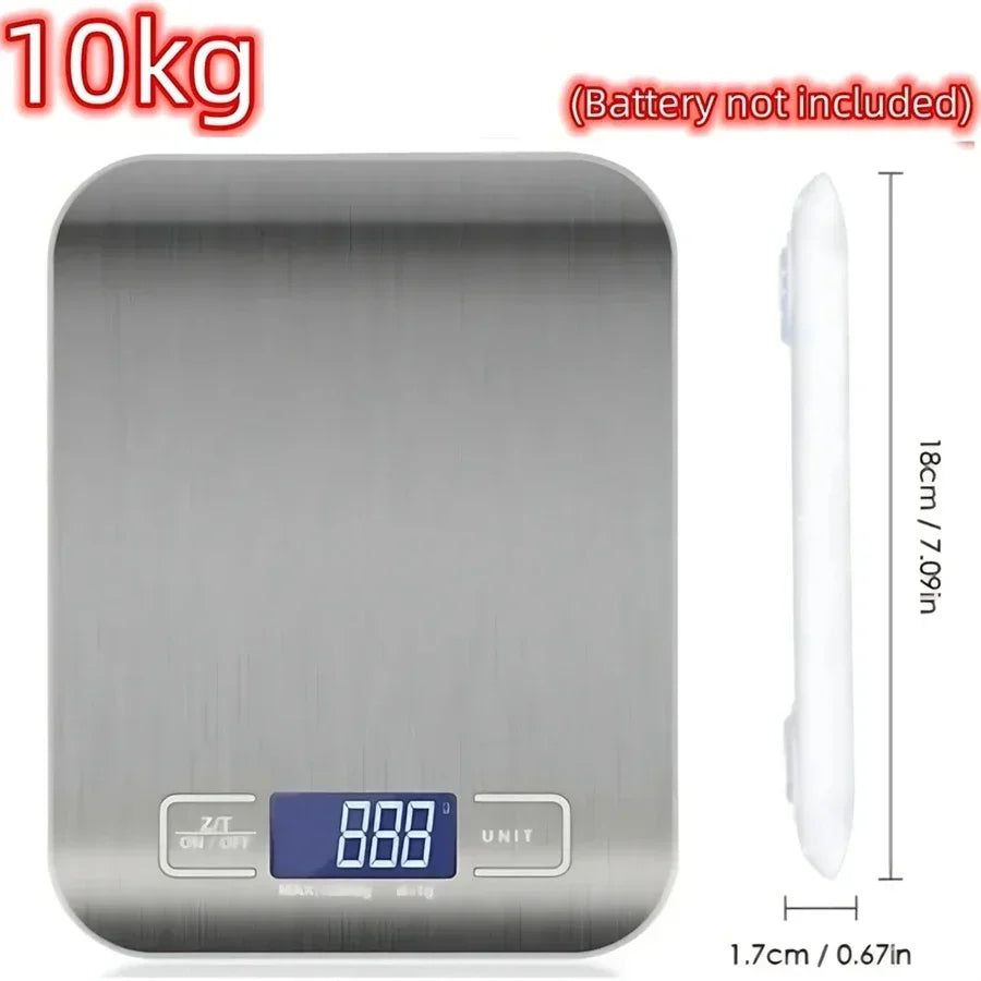 5/1kg Household Kitchen Diet Scales Measuring Tool Slim LCD Digital Electronic Weighing Scale Scale Electronic Food Scales New
