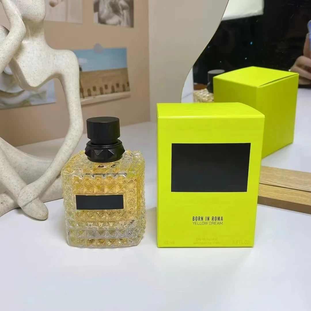 100ML Charming Sexy Lady Perfume Body Spray Men Women's High-Quality Long Lasting Fragrance Born in Roma Classic Perfumes