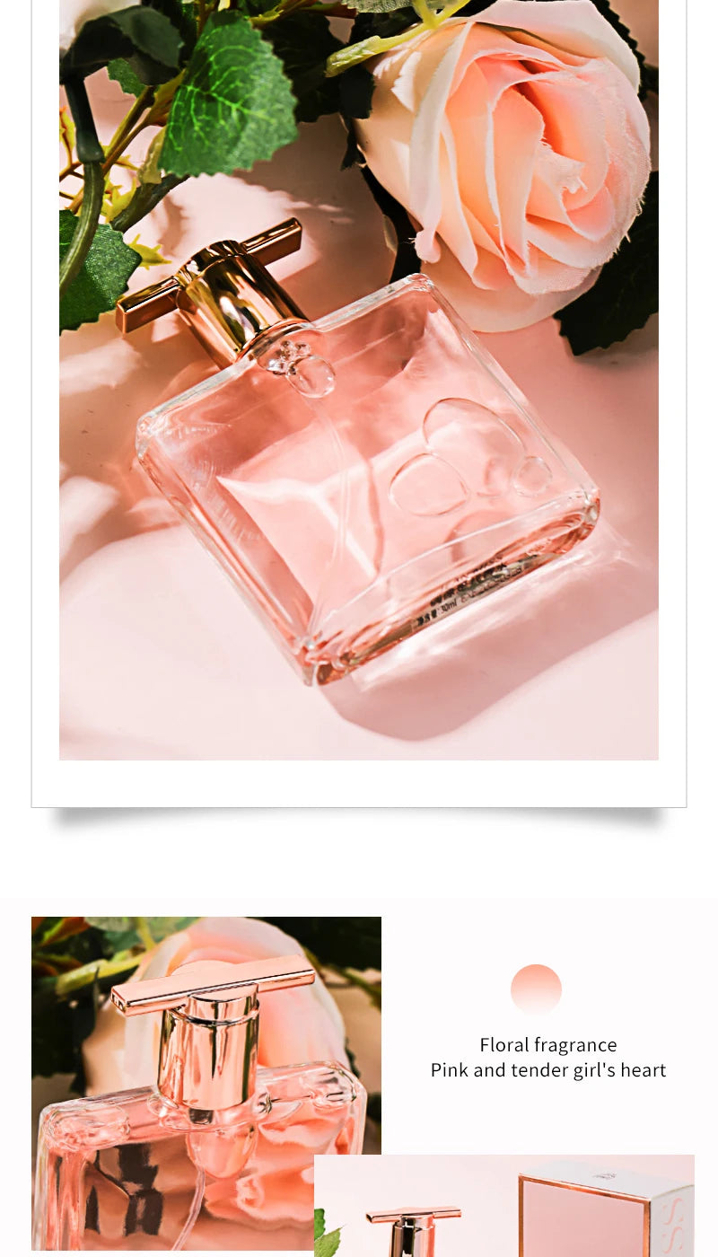 Women's Perfume - 50ml, Fresh Floral Fruity Scent, Sweet, Ideal for Daily Use
