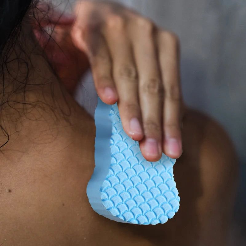 3D Sponge Exfoliating Bath Scrubbing Sponges Soft Sponge Body Scrubber Shower Brush Body Dead Skin Remover Bathing Tools