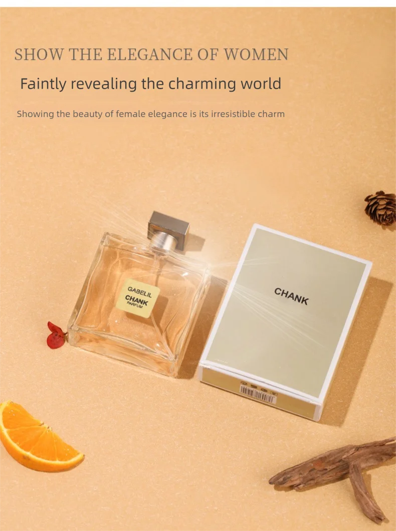 50/100ml Gabelil Women Perfume Refreshing Ladies Luxury Scent Modern Woody Fragrance Elegant Alluring Eau de Parfum for Women
