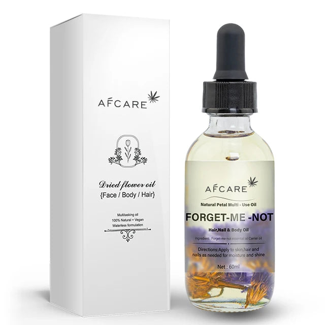 AFCARE Natural Plant Dried Flower Essential Oil 60ml Body Massage Care Essential Oil Diffuser Tea Tree Rosemary Lavender Lily