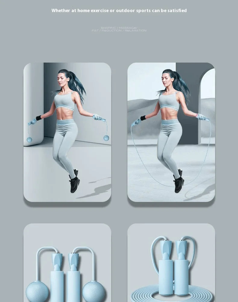 Sports Jump Rope Fitness Weight Loss Sports Special Male and Female Rope Indoor Jump Rope Weight Loss