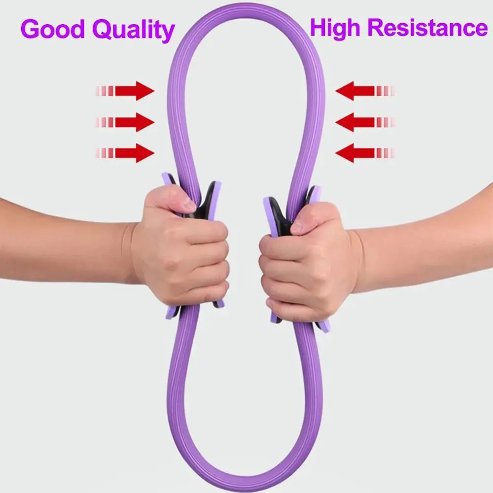 38cm Women Lose Weight Workout Sports Keep Fit Equipment Home Workout Pilates Ring Magic Circle Fitness Circles Yoga Circles