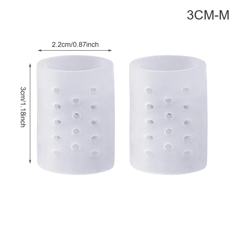 1Pair Little Toe Pinkie Foot Thumb For Daily Use Hallux Valgus Silicone Correction Gel Toe Bunion Guard Foot Care Toe Separator