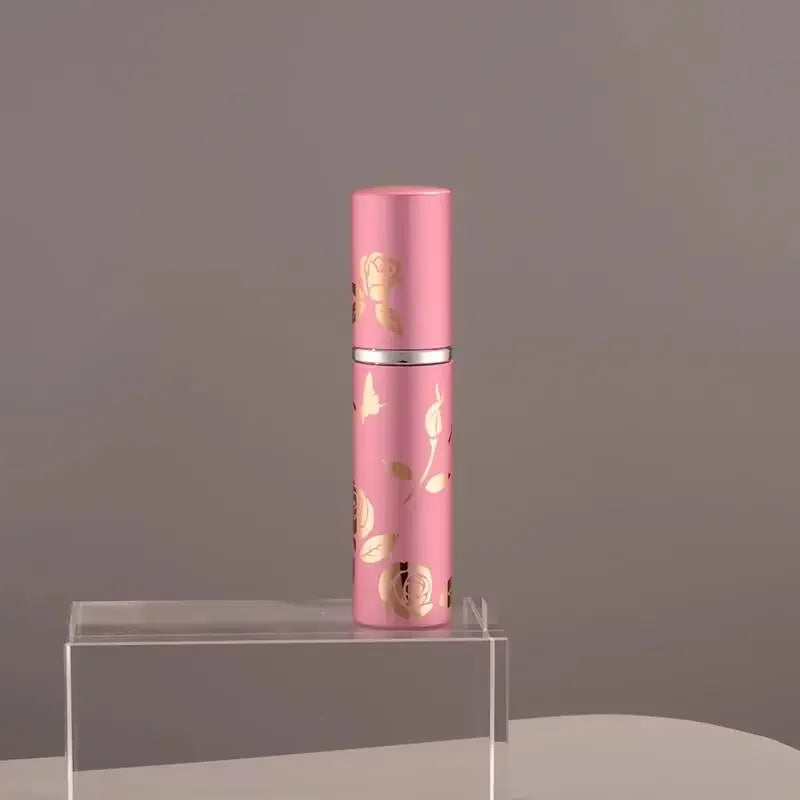 Luxury 10ml Glass Perfume Bottle Metal Perfum Bottles Empty Atomizer Glass Spray Botle Refillable Vials