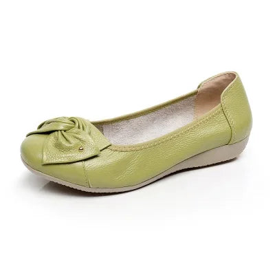 TIMETANG Plus size 34-43 women genuine leather flat shoes woman work shoes newest fashion female casual single shoes women flats