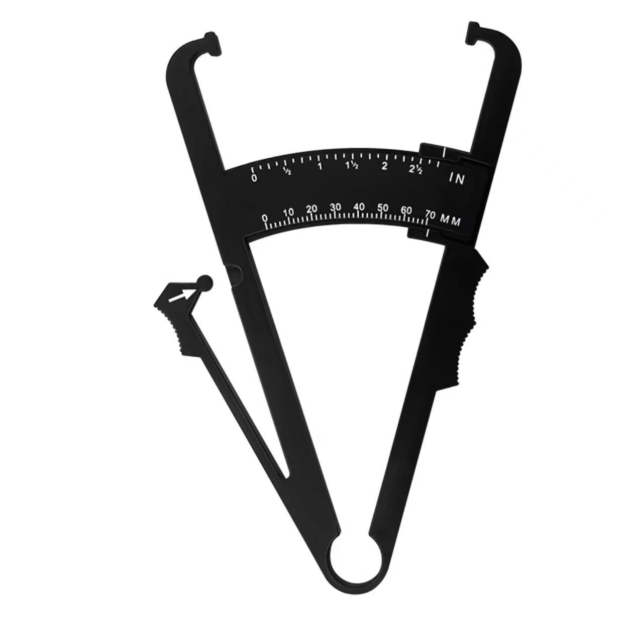 Clamp Fat Clip Body Weight Loss Tester Fat Thickness Measuring Ruler Body Fat Weight Loss Measuring Caliper Tape Measuring Tool