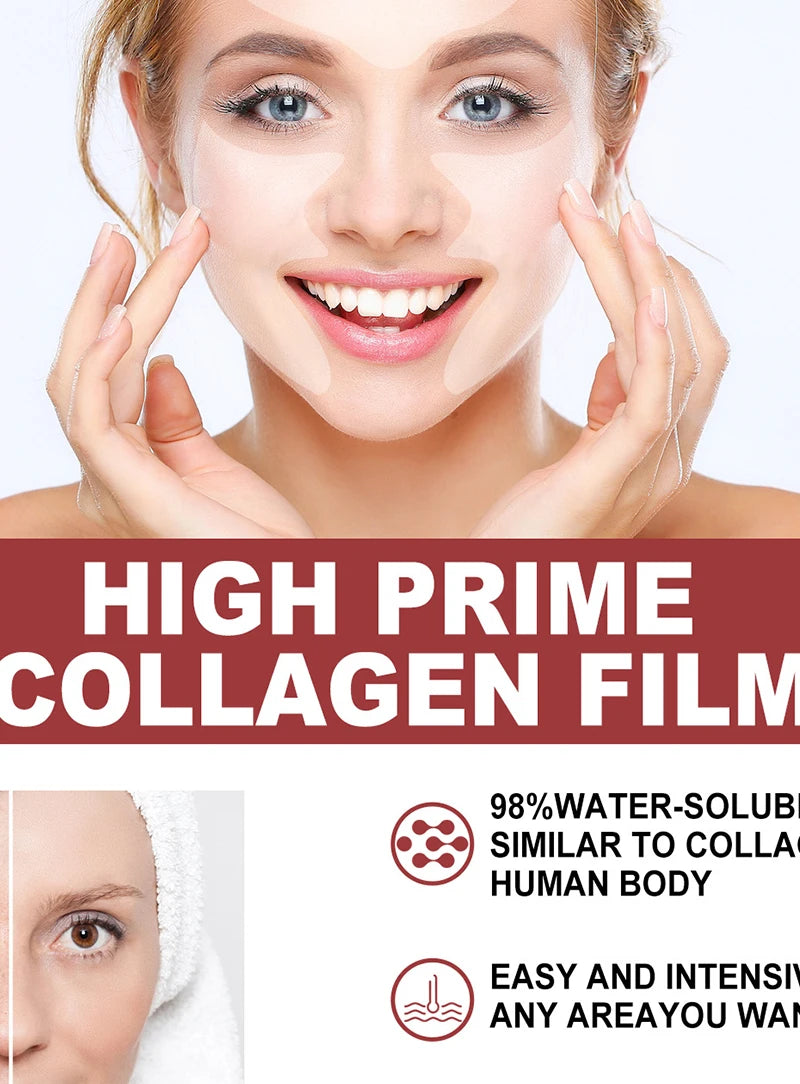 Collagen Membrane Lightens Wrinkles, Bags, Dark Circles, Firming Skin, Plump And Moisturizing Eye Rejuvenation Membrane