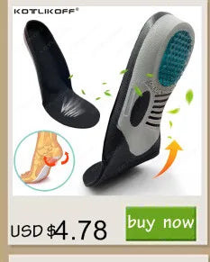 Silicon Gel Insoles Foot Care For Plantar Fasciitis Heel Spur Running Sport Insoles Shock Absorption Pads Arch Orthopedic Insole