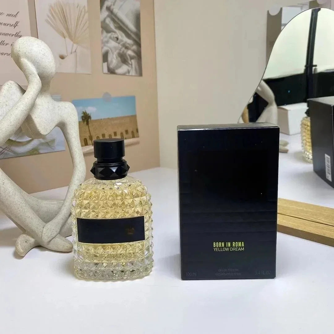 100ML Charming Sexy Lady Perfume Body Spray Men Women's High-Quality Long Lasting Fragrance Born in Roma Classic Perfumes