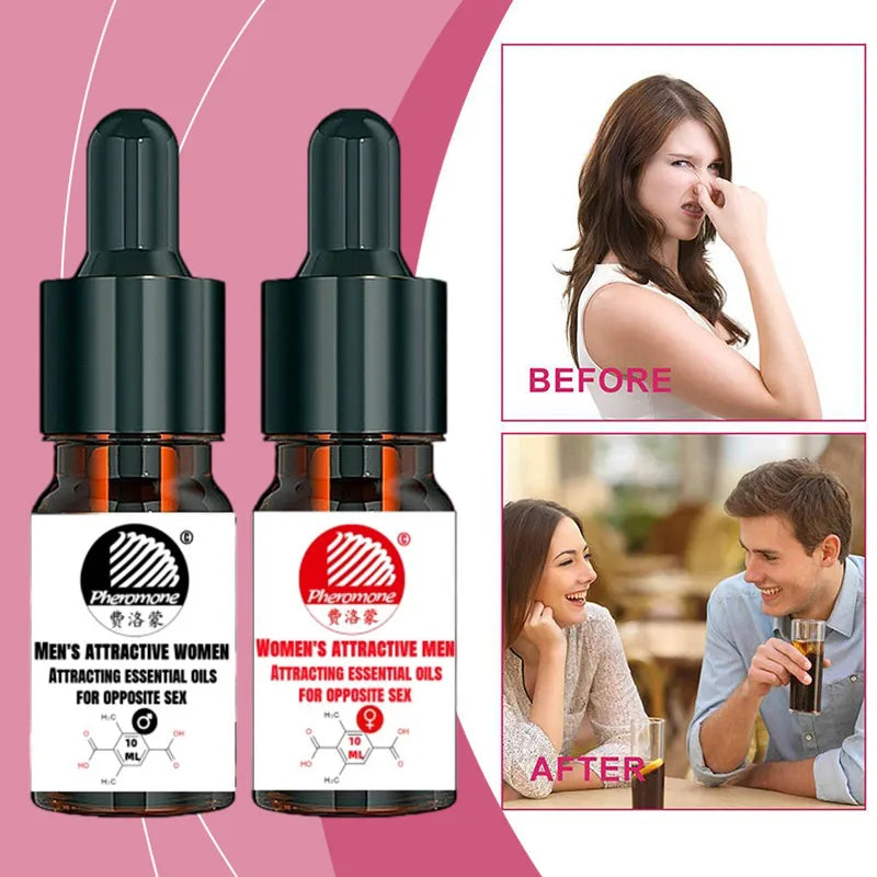 Powerful Pheromone Cologne For Men Lasting Perfume Boost Confidence Elegant Sexy Scent For Woman Dating Seductive Essential Oils