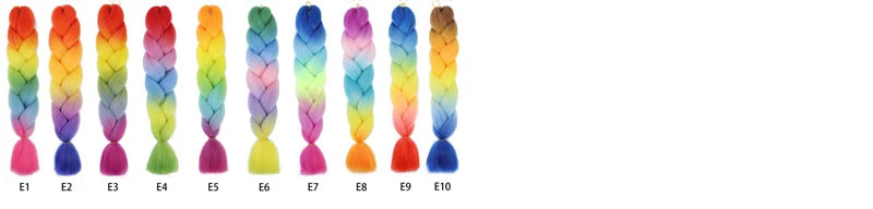 Super Long 165G 200cm Hair Synthetic Jumbo Braiding Hair Extension Heat Resistant Fiber African Ombre Jumbo Braid Hair Women
