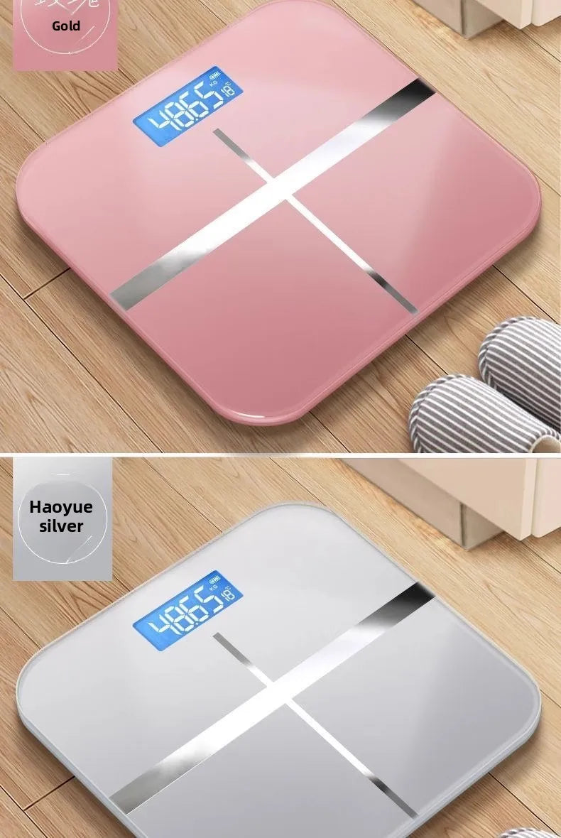 Weight Loss Weighing Device LED Display Smart Body Weight Scale USB Charging Precision Electronic Scale for Home Office Adult