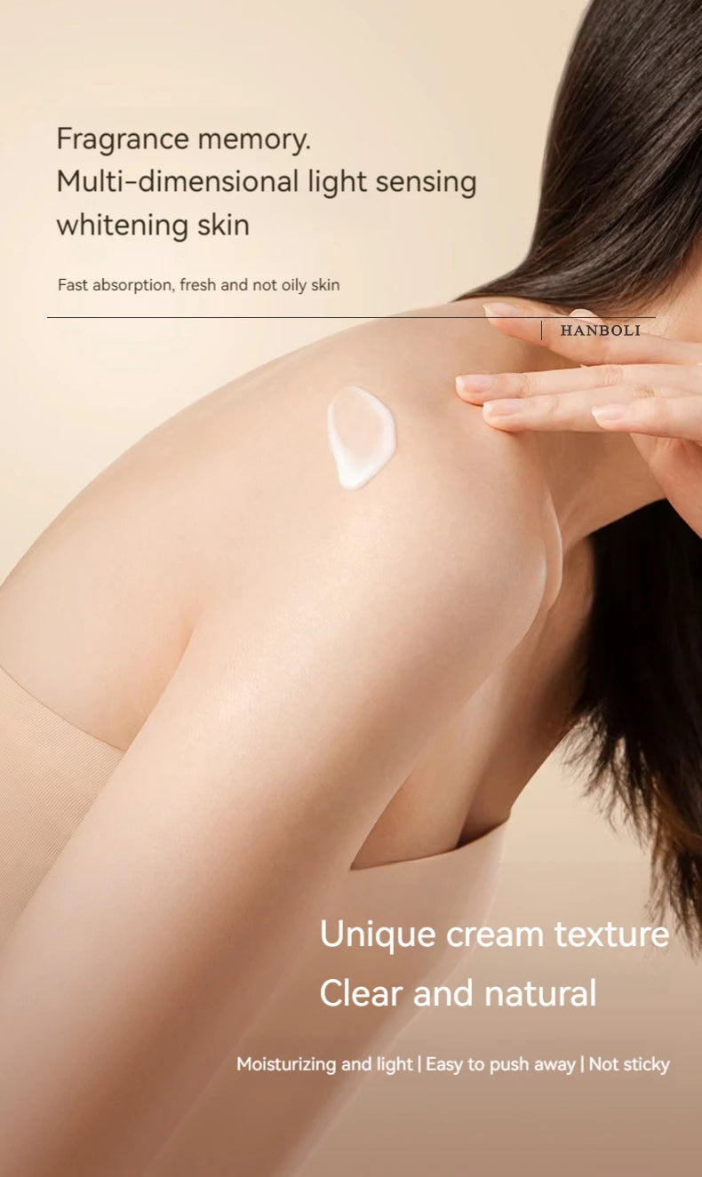 Squalane Fragrance Body Lotion Mild Moisturizing Refreshing Non Greasy Perfume Flavor Skin Rejuvenating Body Lotion