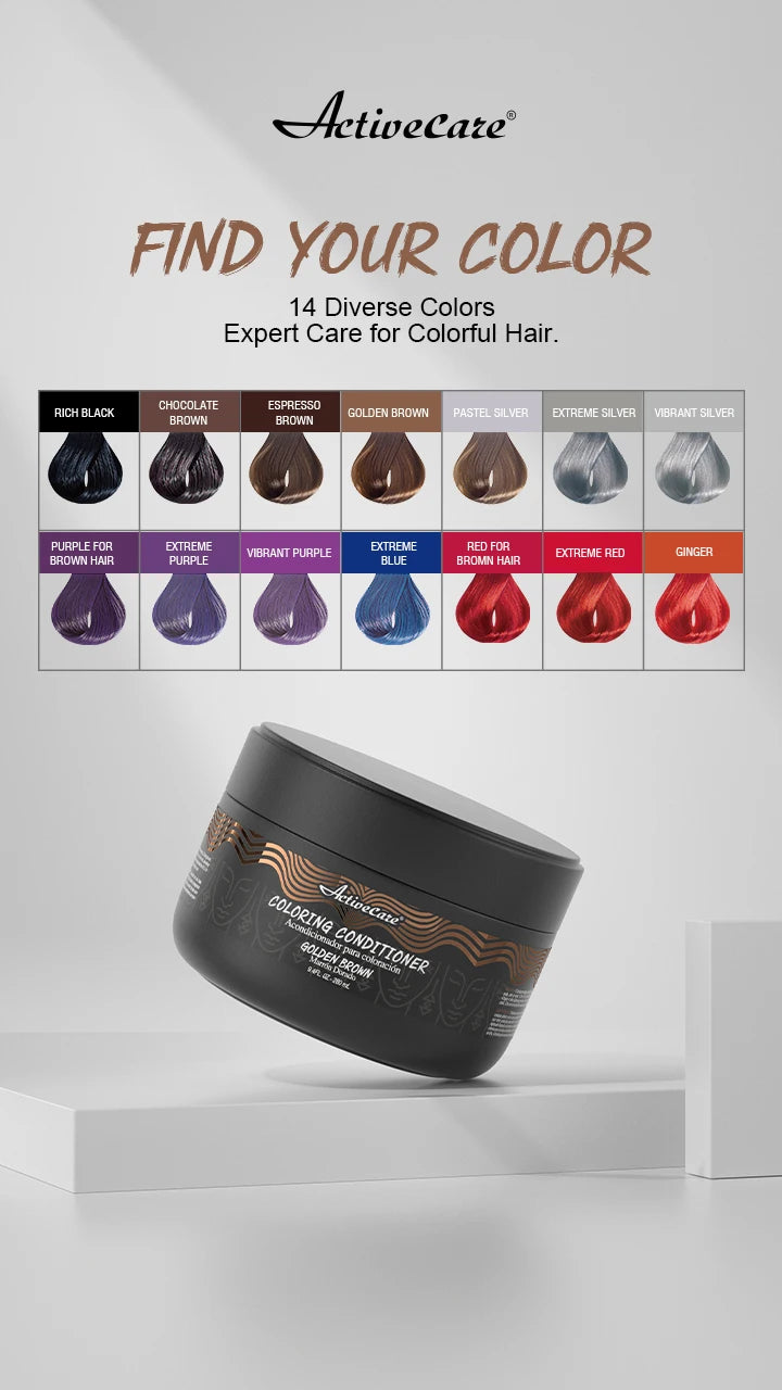 hair coloring Conditioner-Semi Permanent Hair Color dye conditioner&color refresher Natural & Color-Treated Hair, Moisturizing