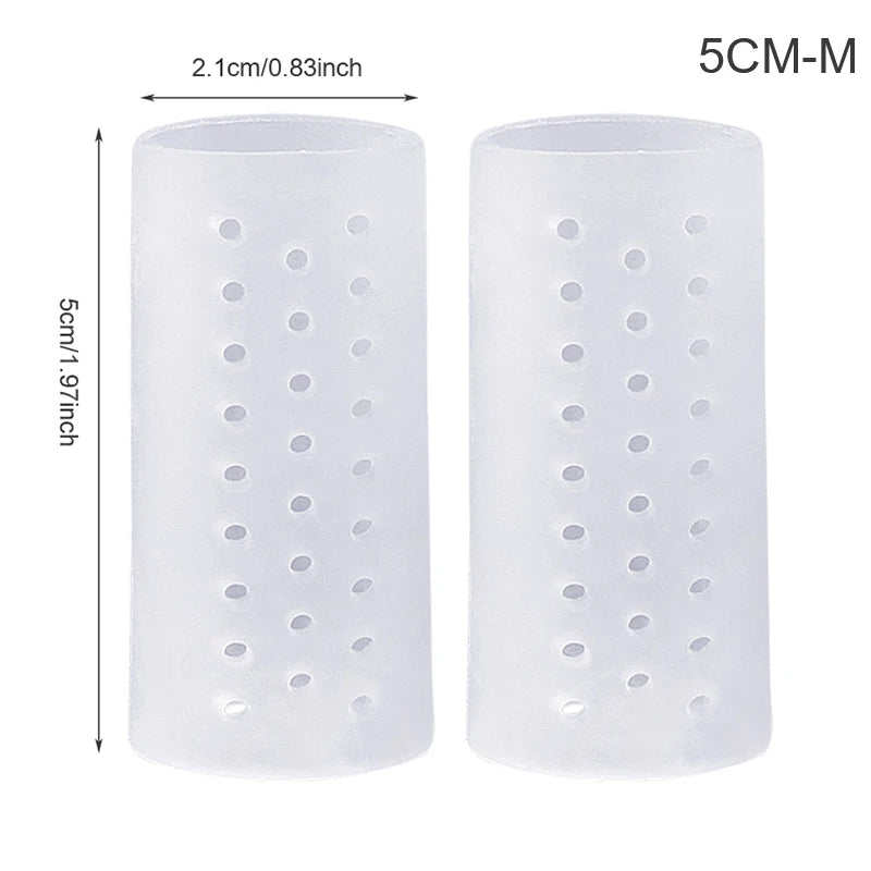 1Pair Little Toe Pinkie Foot Thumb For Daily Use Hallux Valgus Silicone Correction Gel Toe Bunion Guard Foot Care Toe Separator