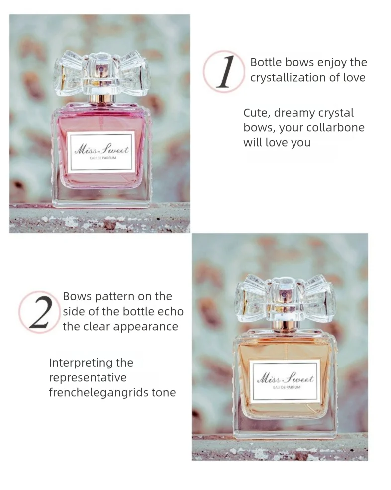 Premium Floral Fruity Perfume Women 50ml EDT 24H Long Lasting Romantic Scent Luxury Gift for Her Birthday Anniversary