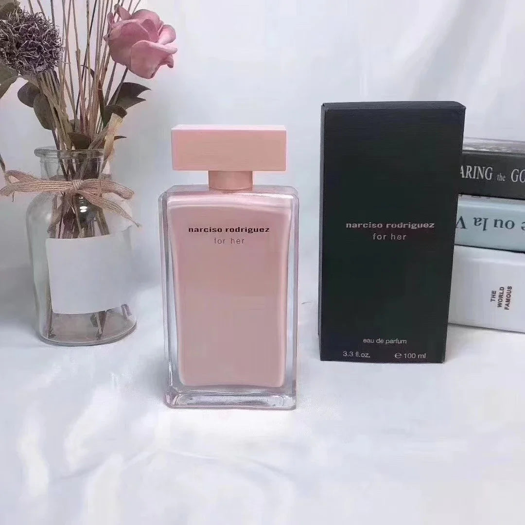 Classic Perfume Series Women's Rose Red Pure Musk Powder White Fatty Perfume Women Eau De Parfum Mujer Fragrance Avon Perfume