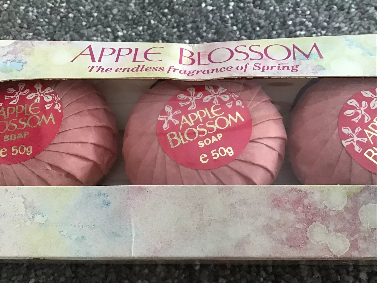 Apple Blossom Soap Trio - 3 x 50g Nourishing Bars