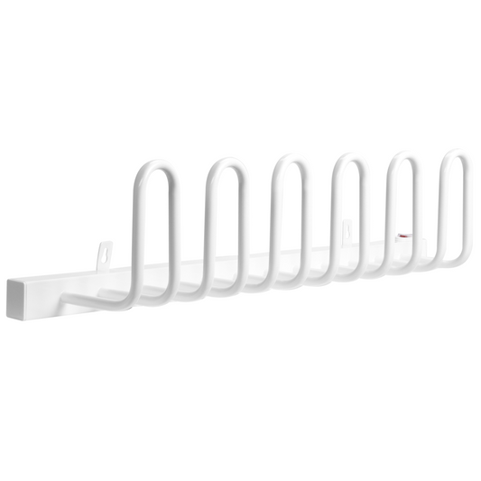 Wall Mounted Electric Shoe Dryer Shoe Warmers for Boots 3 Pairs White HOMCOM