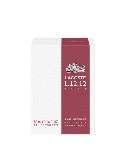 Lacoste L.12.12 Rose Eau Intense  Eau De Toilette Spray 50ml