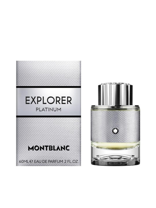 Montblanc Explorer Platinum EDP - Adventurous Elegance for Men, 60ml