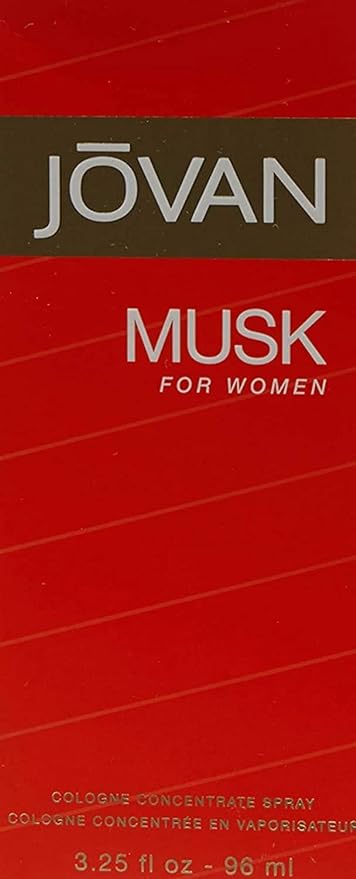 Jovan Musk for Women Cologne Spray - 96ml, Timeless Elegance