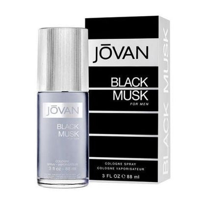 Jovan Black Musk Cologne Spray 88ml - Bold, Seductive Fragrance