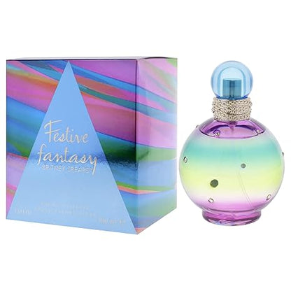 Britney Spears Festive Fantasy Eau de Toilette 100ml – Sparkling Holiday Glow
