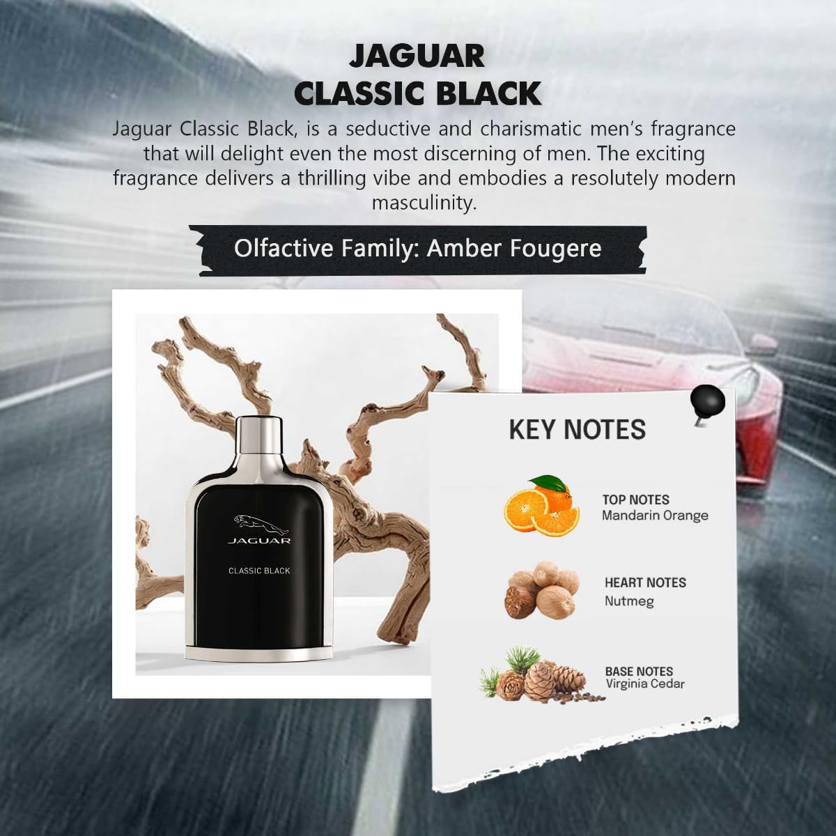 Jaguar Black Eau De Toilette Spray 100ml
