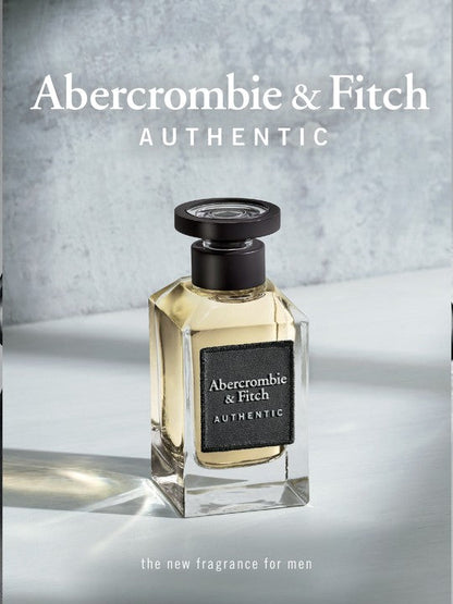 Abercrombie & Fitch Authentic Man Eau De Toilette Spray 50ml
