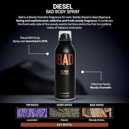 Diesel Bad Body Spray 200ml