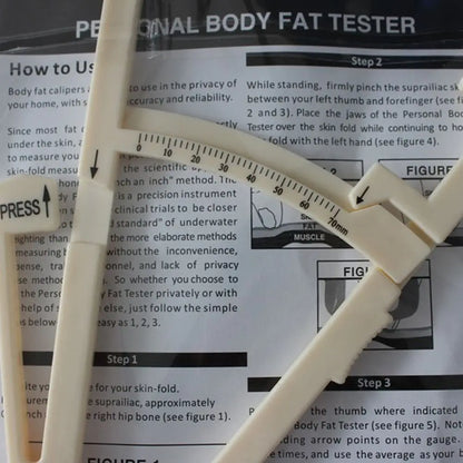 Clamp Fat Clip Body Weight Loss Tester Fat Thickness Measuring Ruler Body Fat Weight Loss Measuring Caliper Tape Measuring Tool