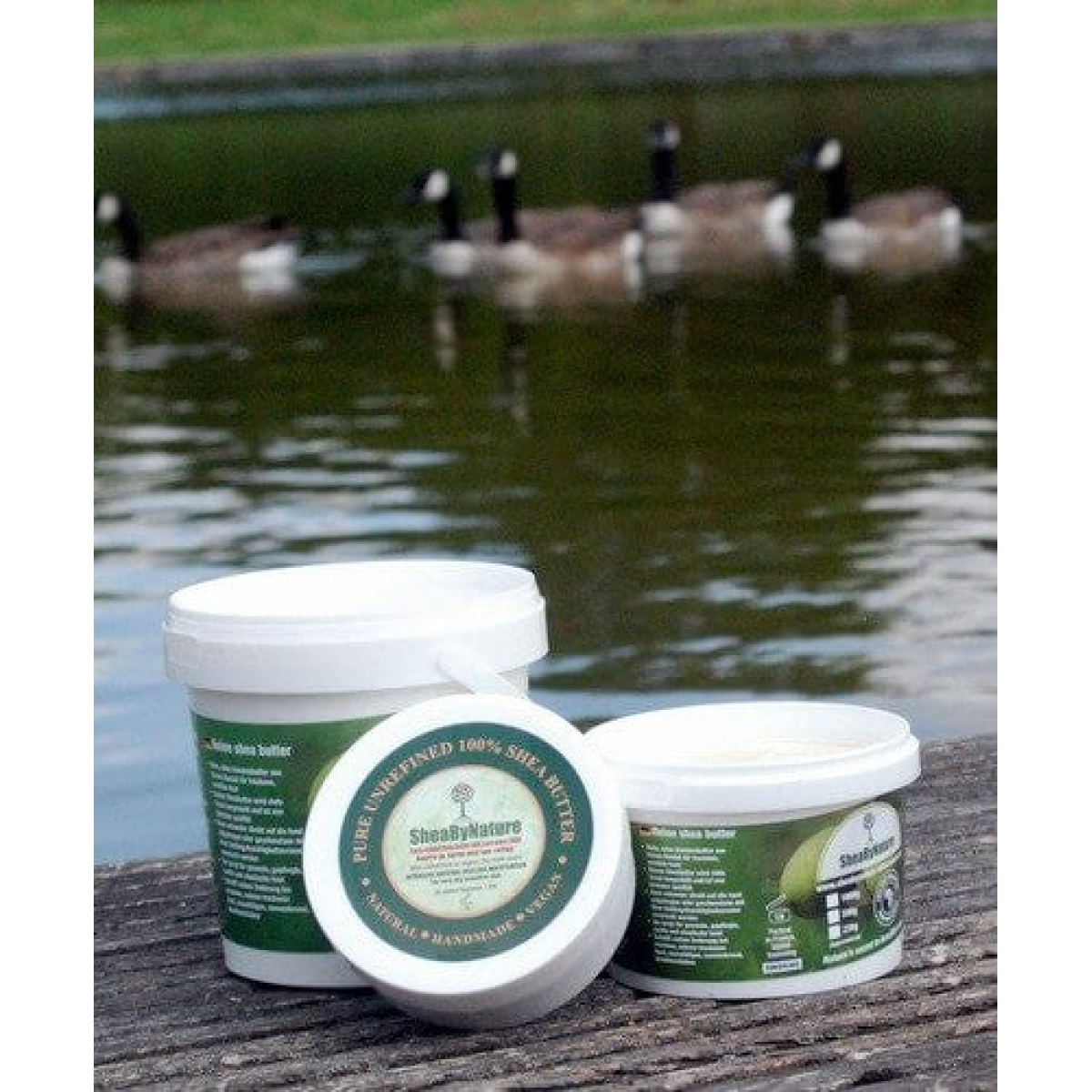 250g - Pure Shea Butter, Unrefined, Ethically Traded, 100% Hand crafted Intensive Moisturiser for Body, Scalp, Hair, Hands and Feet. 250g Aprox