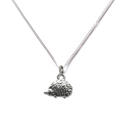 Hedgehog Silver Necklace