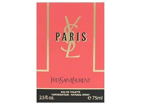 Ysl Paris Eau De Toilette Spray 75ml