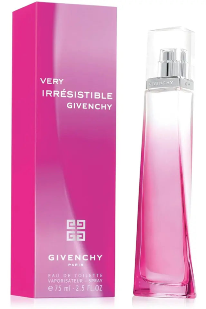 Givenchy Very Irresistible for Women EDT 75ml – Luminous Floral Parisian Charm