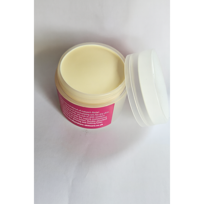 Rose Re-Hydration Face Cream with Shea Butter, Vegan Collagen, Rose Oil and Antioxidants (60ml)