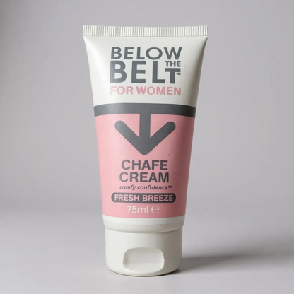 Below The Belt Women's Anti Chaffing Cream, Fresh Breeze Scent 75ml