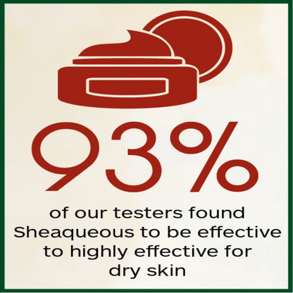 5 Pots of Sheaqueous Aqueous Cream with Organic Shea Butter, Almond Oil, cocoa butter, vitamin E. A natural aqueous cream for very dry skin, for Sensitive Skin, Children, Eczema prone skin , Use in Pregnancy for expanding tummy NO ADDED FRAGRANCE