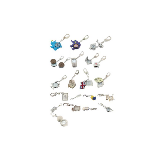 Imperial 12 MIX Key Chain Clock - CLEARANCE NEEDS RE-BATTERY