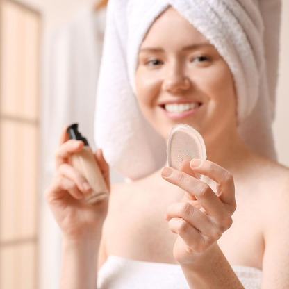 Silicone Clear Make-Up Sponge